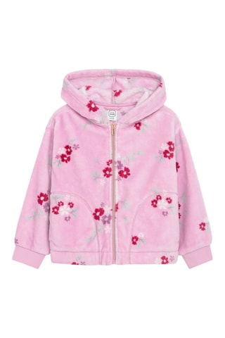 Sweat à capuche - Mauve
