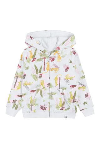 Sweat à capuche - Blanc