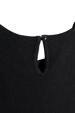 Robe volantée - Noir