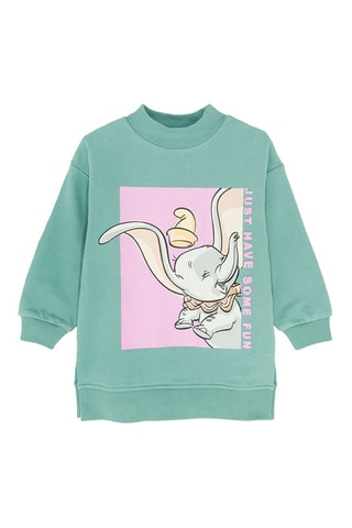 Sweater Dumbo Disney - Zeegroen