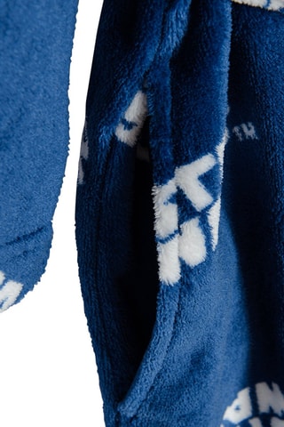 Peignoir de bain à capuche Star Wars - 
Bleu et blanc