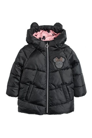 Doudoune à capuche Minnie Disney - Noir
