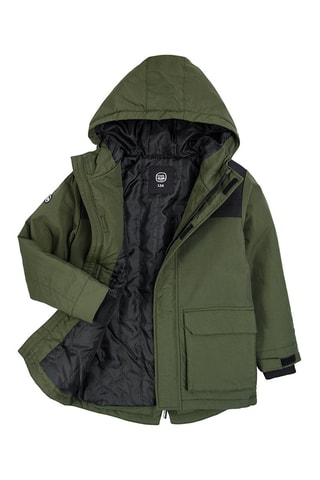 Parka à capuche - Kaki