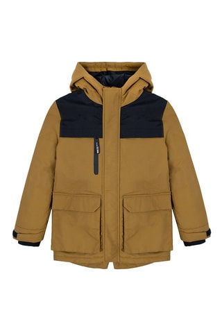 Parka à capuche - Camel