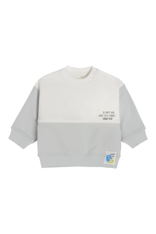 Sweat et jogging - Blanc et gris clair
