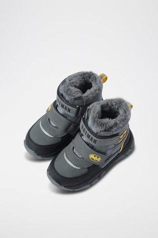 Boots fourrés Batman Warner Bros Gris et noir