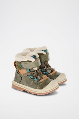 Boots fourrés Kaki