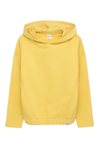 Sweat à capuche - Jaune