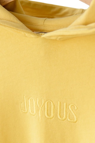 Sweat à capuche - Jaune