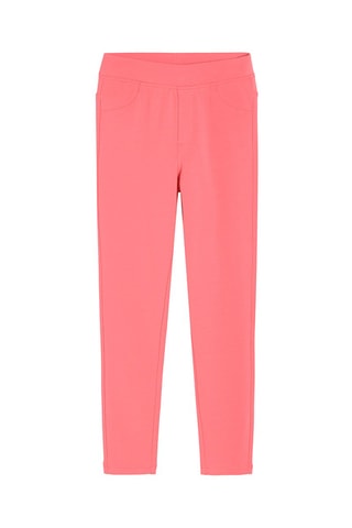 2 treggings - Fuchsia et turquoise