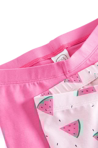 2 leggings - Rose
