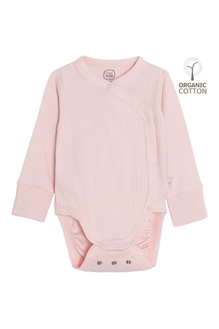 Body en coton biologique - Rose