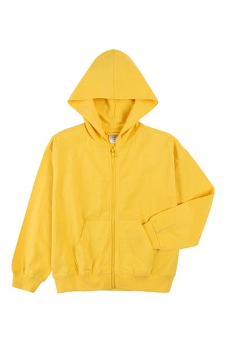 Sweat à capuche - Jaune