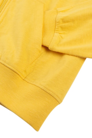 Sweat à capuche - Jaune