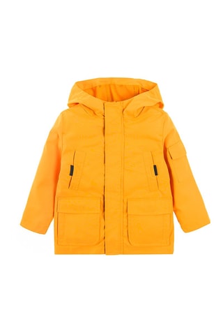 Parka et doudoune à capuche - Jaune et bleu foncé