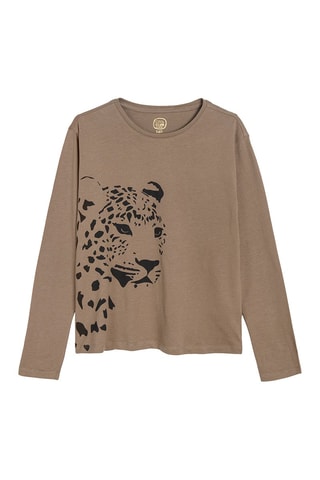 T-shirt - Bruin
