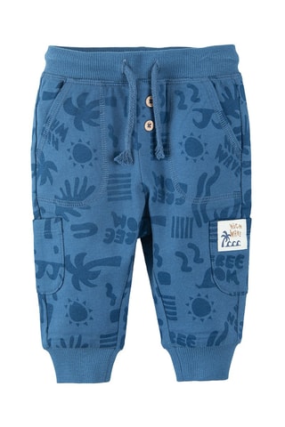 Pantalon - Bleu cobalt et bleu marine