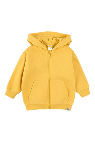 Sweat à capuche - Jaune