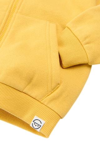 Sweat à capuche - Jaune