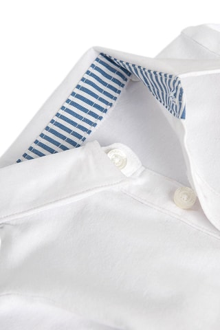 Body-chemise et nœud papillon - Blanc et bleu marine