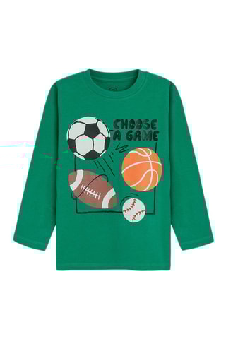 2 t-shirts - Vert foncé et bleu marine