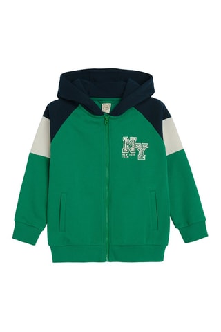 Sweat à capuche - Vert foncé