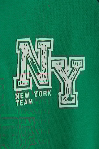 Sweat à capuche - Vert foncé