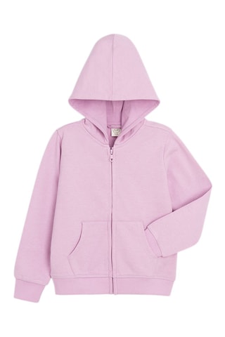 Sweat à capuche - Mauve