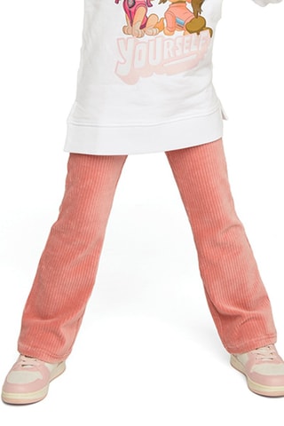 Pantalon en velours - Rose