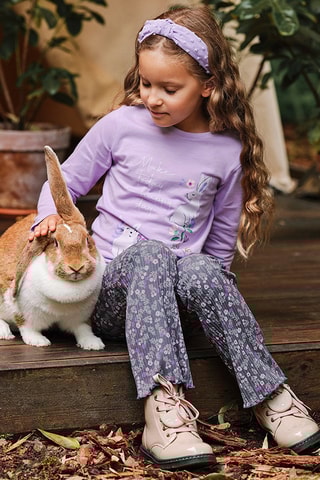 T-shirt - Paars