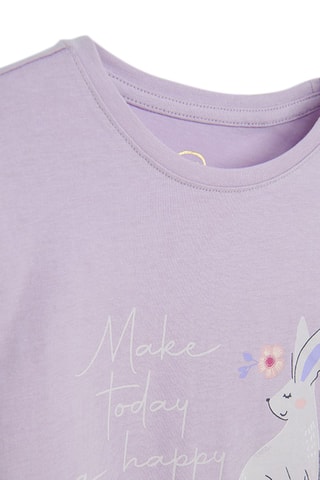 T-shirt - Paars