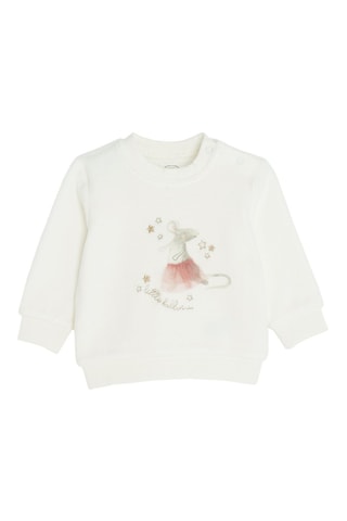 Sweat et jogging - Blanc et rose