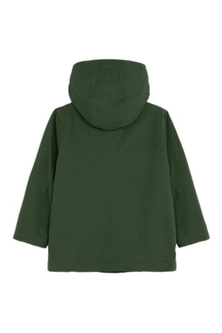Parka 2 en 1 - Vert foncé et jaune