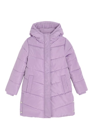 Doudoune à capuche - Violet