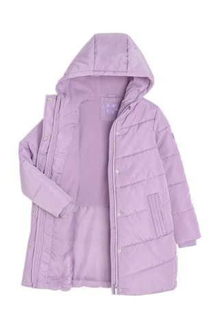 Doudoune à capuche - Violet