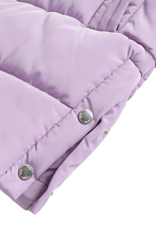 Doudoune à capuche - Violet