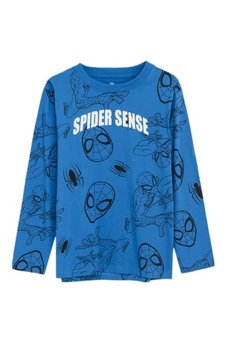 3 t-shirts Spider-Man Avengers Marvel - Bleu marine et rouge