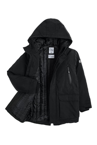 Parka à capuche - Noir