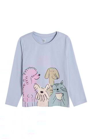 T-shirt - Hemelsblauw