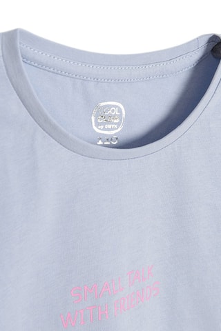 T-shirt - Hemelsblauw
