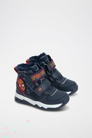 Boots fourrés Spider-Man Avengers Marvel - Bleu marine