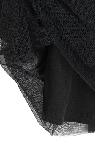 Robe trompe-l’œil - Noir