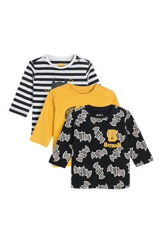 3 t-shirts Batman La Ligue des Justiciers DC Comics - Multicolore
