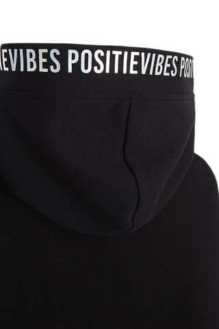 Sweater met Capuchon - Zwart