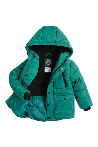 Doudoune à capuche - Vert