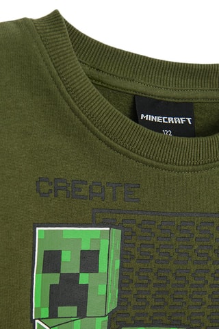 T-shirt Creeper Minicraft - Kaki