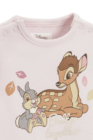 Combonaison Bambi et Panpan Bambi Disney - Mauve