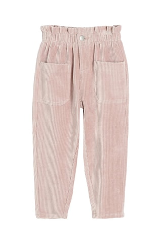 Pantalon en velours - Rose