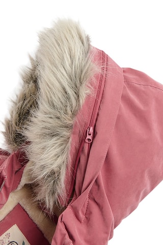 Parka à capuche - Fuchsia