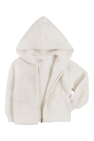 Veste à capuche - Ecru